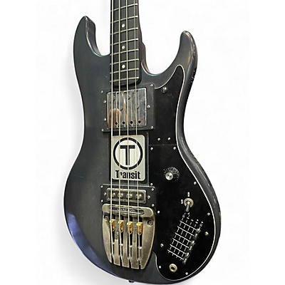 Vintage 1970s Ovation MAGNUM  Black Electric Bass Guitar