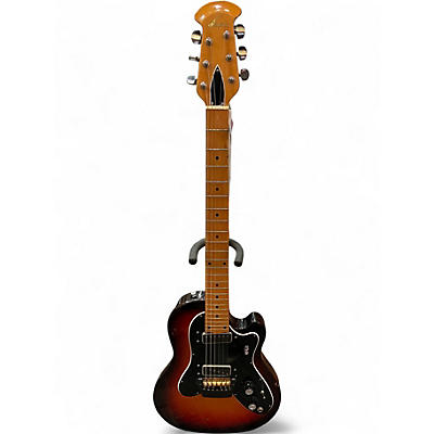 Vintage 1970s Ovation Viper Sunburst Solid Body Electric Guitar