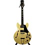 Vintage Vintage 1970s Penco E20 Yellow Hollow Body Electric Guitar Yellow