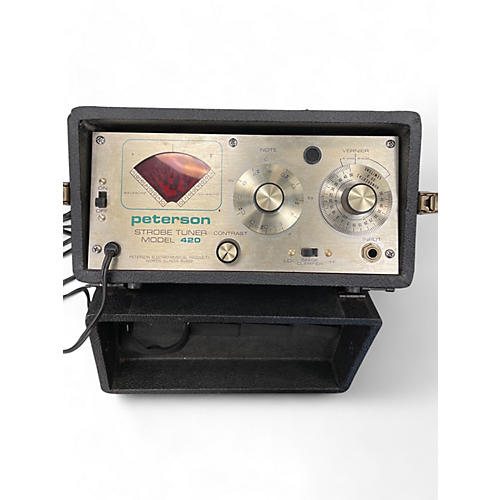 Vintage 1970s Peterson Strobe Tuner Tuner Pedal