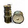 Vintage 1970s Premier 4 Piece Birch Gold Drum Kit Gold