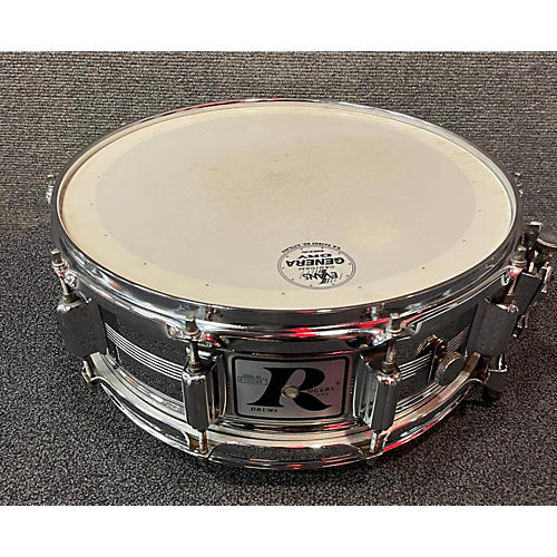 Rogers Vintage 1970s Rogers 14X5  Big R Dynasonic 5 Liner Drum Chrome Chrome 210