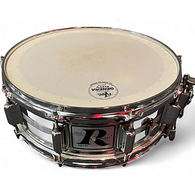 Vintage 1970s Rogers 14X5 big R dynasonic 5 Liner Chrome Drum