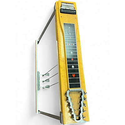 Vintage 1970s Shobud Maverick birdseye maple Lap Steel