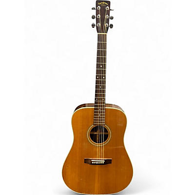 Vintage 1970s Sigma DR28 Natural Acoustic Guitar