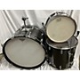 Vintage Slingerland Vintage 1970s Slingerland 3 piece 4pc Kit Black Drum Kit Black