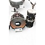 Vintage Slingerland Vintage 1970s Slingerland 3 piece Black Chrome Black Drum Kit Black