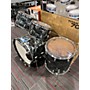 Vintage Slingerland Vintage 1970s Slingerland 4 piece 4pc Kit Black Diamond Pearl Drum Kit black diamond pearl