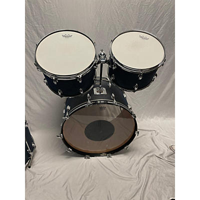 Slingerland Vintage 1970s Slingerland 4 piece SUPER ROCK 4 PC BLUE JEAN DENIM Drum Kit