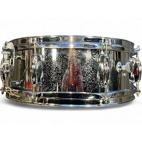 Vintage 1970s Slingerland 5.5X14 sound king snare steel Drum steel 10