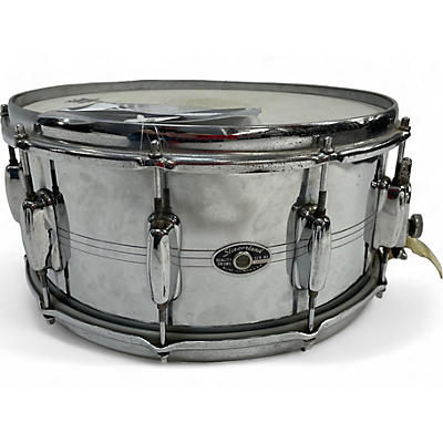 Slingerland Vintage 1970s Slingerland 6.5X14 Gene Krupa Snare No. 131 Drum Chrome