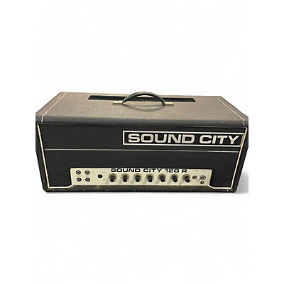 Vintage 1970s Sound City 120R HEAD Tube Guitar Amp Head