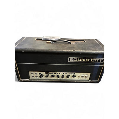 Vintage 1970s Sound City L120 Tube Guitar Amp Head