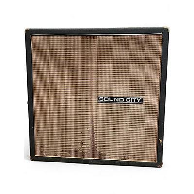 Vintage 1970s Sound City L412 Guitar Cabinet