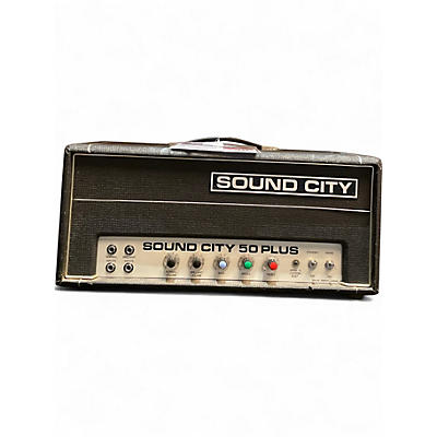 Vintage 1970s Sound City L50 Tube Guitar Amp Head