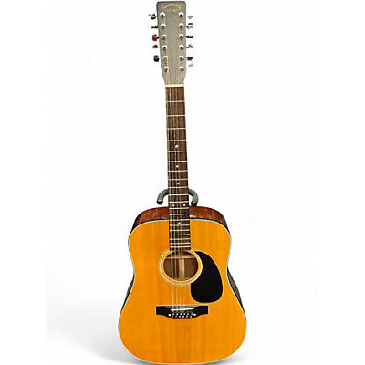 Vintage 1970s Takamine EF385 Natural 12 String Acoustic Guitar