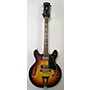 Vintage Univox Vintage 1970s Univox Coily 12 Sunburst Hollow Body Electric Guitar Sunburst