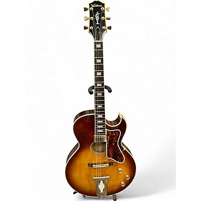 Ventura Vintage 1970s Ventura Howard Roberts Vintage Sunburst Hollow Body Electric Guitar