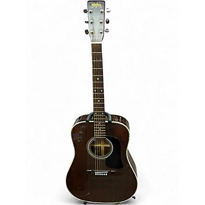 Vintage 1970s Washburn D-25AB Mahogany Acoustic Guitar