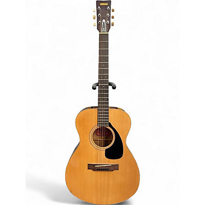 Vintage 1970s Yamaha FG-110 Natural Acoustic Guitar