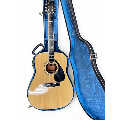 Vintage 1970s Yamaha FG 401B Natural Acoustic Guitar