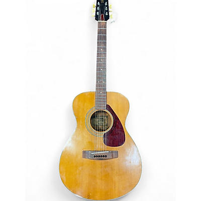 Vintage 1970s Yamaha FG110 Natural Acoustic Guitar