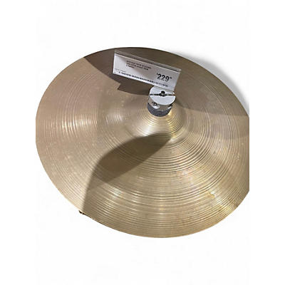 Vintage 1970s Zildjian 14in 1970s Hihat Pair Cymbal