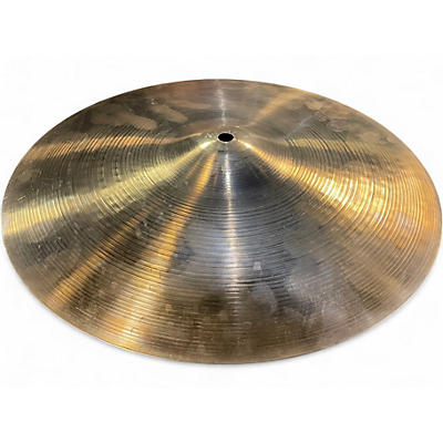 Vintage 1970s Zildjian 14in '70s Stamp New Beat Hi-Hat Cymbal Cymbal