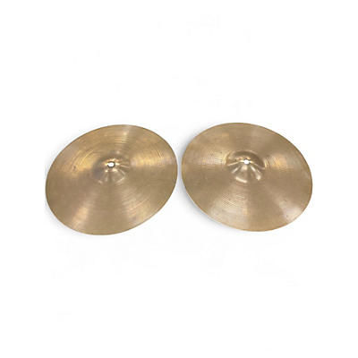Vintage 1970s Zildjian 14in Avedis Hi Hat Pair Cymbal