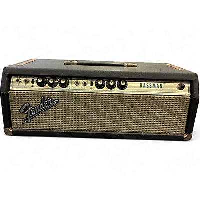 Vintage 1971 Fender 1970s Bassman Tube Guitar Amp Head