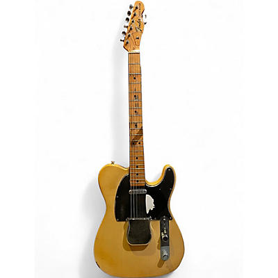 Vintage 1971 Fender 71 TELECASTER Butterscotch Blonde Solid Body Electric Guitar