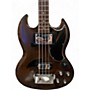 Vintage 1971 Gibson EB3 Slotted Headstock Brown Electric Bass Guitar Brown