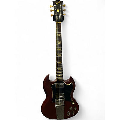 Vintage 1971 Gibson SG Standard Cherry Solid Body Electric Guitar