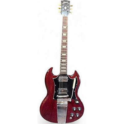 Vintage 1971 Gibson SG Standard Cherry Solid Body Electric Guitar