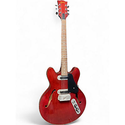 Vintage 1971 Gibson es320 Cherry Hollow Body Electric Guitar