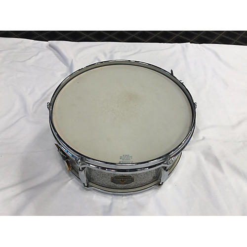 Vintage 1971 Gretsch 5.5X14 415-7 Sparkling Silver Snare Drum Sparkling Silver