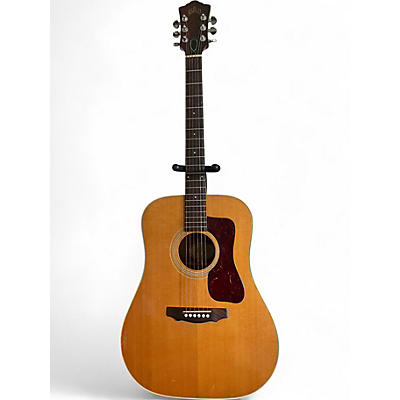 Vintage 1971 Guild D40 Natural Acoustic Guitar