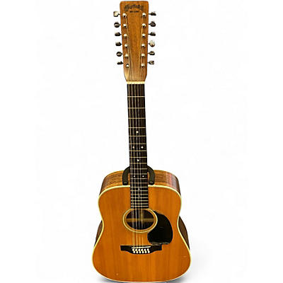 Vintage 1971 Martin D1228 Natural 12 String Acoustic Electric Guitar