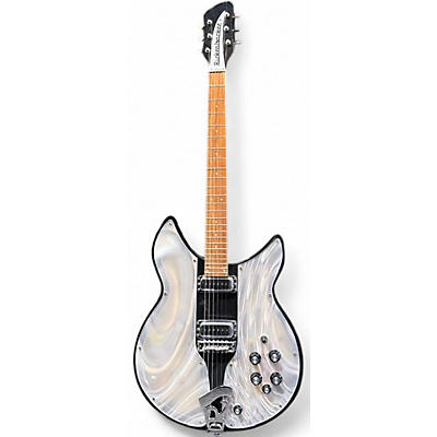 Vintage 1971 Rickenbacker Lightshow Jetglo Solid Body Electric Guitar