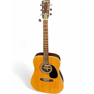 Vintage 1972 Alvarez 5023 Acoustic Natural Acoustic Guitar