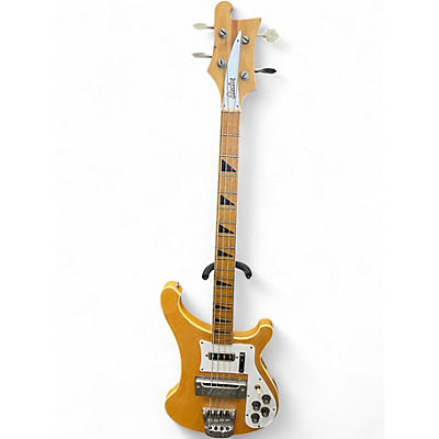 Vintage 1972 Electra Rick Style Natural Electric Bass Guitar