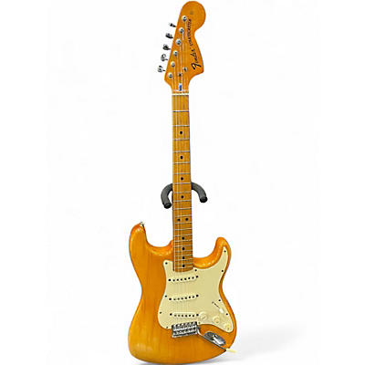 Vintage 1972 Fender Stratocaster natural Solid Body Electric Guitar