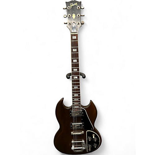 Vintage 1972 Gibson SG Deluxe Mahogany Solid Body Electric Guitar Mahogany