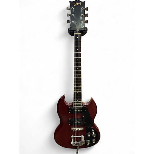 Vintage 1972 Gibson SG PRO Cherry Solid Body Electric Guitar Cherry