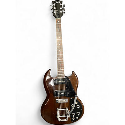 Vintage 1972 Gibson SG Pro Walnut Solid Body Electric Guitar