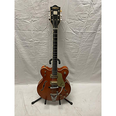 Gretsch Guitars Vintage 1972 Gretsch Guitars Nashville 6120 Orange Hollow Body Electric Guitar