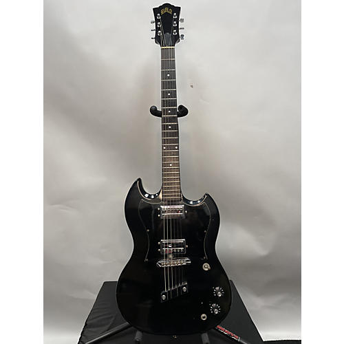 Guild Vintage 1972 Guild S90 Black Solid Body Electric Guitar Black