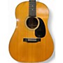 Vintage 1972 Martin D28S Natural Acoustic Electric Guitar Natural
