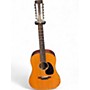 Vintage 1972 Martin d12-20 Natural 12 String Acoustic Guitar Natural