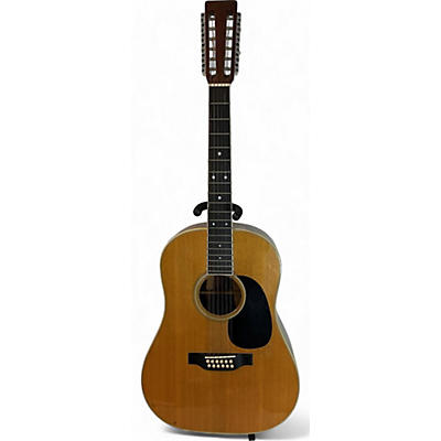 Vintage 1972 Martin d12-35 Natural 12 String Acoustic Guitar